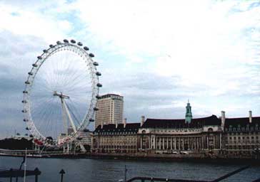 London Eye - ob kolo